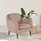 ATELIER DEL SOFA Fotelja Soli Berjer, bež - 867UNQ1052