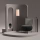 ATELIER DEL SOFA Fotelja Loly, antracit - 867UNQ1063