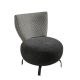 ATELIER DEL SOFA Fotelja Loly, antracit - 867UNQ1063