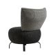 ATELIER DEL SOFA Fotelja Loly, antracit - 867UNQ1063