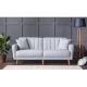 ATELIER DEL SOFA Trosed Aqua, siva - 867UNQ1313