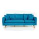 ATELIER DEL SOFA Trosed Sofia, tamnoplava - 867UNQ1355