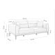 ATELIER DEL SOFA Trosed Liones, antracit - 867UNQ1364