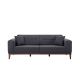 ATELIER DEL SOFA Trosed Liones, antracit - 867UNQ1364