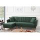 ATELIER DEL SOFA Ugaona garnitura Aqua, leva, tamnozelena - 867UNQ1405