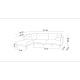 ATELIER DEL SOFA Ugaona garnitura Aria, krem - 867UNQ1411