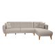 ATELIER DEL SOFA Ugaona garnitura Aria, krem - 867UNQ1411