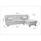 ATELIER DEL SOFA Ugaona garnitura Kelebek, desna, zelena - 867UNQ1416