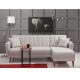 ATELIER DEL SOFA Ugaona garnitura Aqua, desna, krem - 867UNQ1430