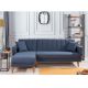 ATELIER DEL SOFA Ugaona garnitura Aqua, leva, tamnoplava - 867UNQ1432