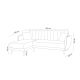 ATELIER DEL SOFA Ugaona garnitura Aqua, leva, tamnoplava - 867UNQ1432