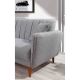 ATELIER DEL SOFA Ugaona garnitura Aqua, leva, siva - 867UNQ1434