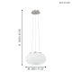EGLO Visilica Optica E27 2X60W - 86813