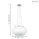 EGLO Visilica Optica E27 2X60W - 86815