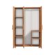 HANAH HOME Ormar Hedera 2, svetlobraon - 869VEL4260