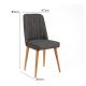 HANAH HOME Trpezarijska stolica Vina Sandalye, antracit - 869VEL5108