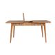 HANAH HOME Trpezarijski set Vina, braon/zelena - 869VEL5122