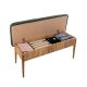 HANAH HOME Trpezarijski set Vina, braon/zelena - 869VEL5122