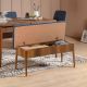 HANAH HOME Trpezarijski set Vina 1048, plava/braon - 869VEL5134