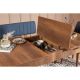 HANAH HOME Trpezarijski set Vina 1048, plava/braon - 869VEL5134