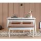 HANAH HOME Trpezarijski set Vina 0900, bela/krem - 869VEL5177