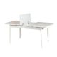 HANAH HOME Trpezarijski set Vina 0900, bela/krem - 869VEL5177