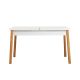 HANAH HOME Produživi trpezarijski sto Santiago, bela/braon - 869VEL5224