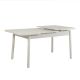 HANAH HOME Trpezarijski sto Santiago, bela - 869VEL5234