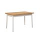 HANAH HOME Trpezarijski sto Oliver open, bela/braon - 869VEL8106