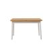 HANAH HOME Trpezarijski sto Oliver open, bela/braon - 869VEL8106