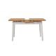 HANAH HOME Trpezarijski sto Oliver open, bela/braon - 869VEL8106