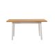 HANAH HOME Trpezarijski sto Oliver open, bela/braon - 869VEL8106