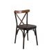HANAH HOME Trpezarijska stolica Oliver Sandalyer, braon - 869VEL8113