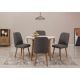 HANAH HOME Set trpezarijski sto i stolice Vina 1501, braon/antracit - 869VEL8717