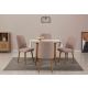 HANAH HOME Set trpezarijski sto i stolice Vina 0900, braon/bež - 869VEL8718