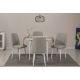 HANAH HOME Set trpezarijski sto i stolice Vina 1005 5, bela/krem - 869VEL8725