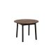 HANAH HOME Trpezarijski sto Oliver, braon/crna - 869VEL8749
