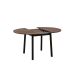 HANAH HOME Trpezarijski sto Oliver, braon/crna - 869VEL8749