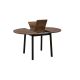 HANAH HOME Trpezarijski sto Oliver, braon/crna - 869VEL8749