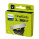 PHILIPS Zamenske oštrice za OneBlade QP430/50 - 20787-1-1-1