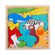 MARIONETTE WOODEN TOYS Drvena puzzle slagalica sa životinjama – 12 delova - EP3150963