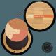 ZAO MAKEUP Rumenilo-hajlajter mozaik - Gold medium (351) - EP3200690