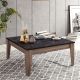 HANAH HOME Klub sto Lorenz, crna/braon - 875ZNA2812