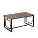 HANAH HOME Trpezarijski sto Alin, crna/braon - 875ZNA2903