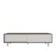 HANAH HOME TV komoda Rob, bela/krem - 875ZNA3018