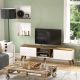 HANAH HOME TV komoda Egg, bela/braon - 875ZNA3039