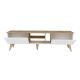 HANAH HOME TV komoda Egg, bela/braon - 875ZNA3039