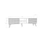 HANAH HOME TV komoda Egg, bela/braon - 875ZNA3039