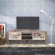 HANAH HOME TV komoda Ionis, braon/bela - 875ZNA3042