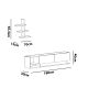 HANAH HOME TV komoda Liza, bela - 875ZNA3044